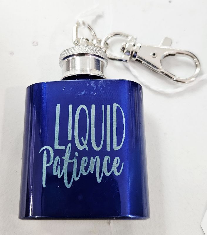 Liquid Patience Mini Flask
