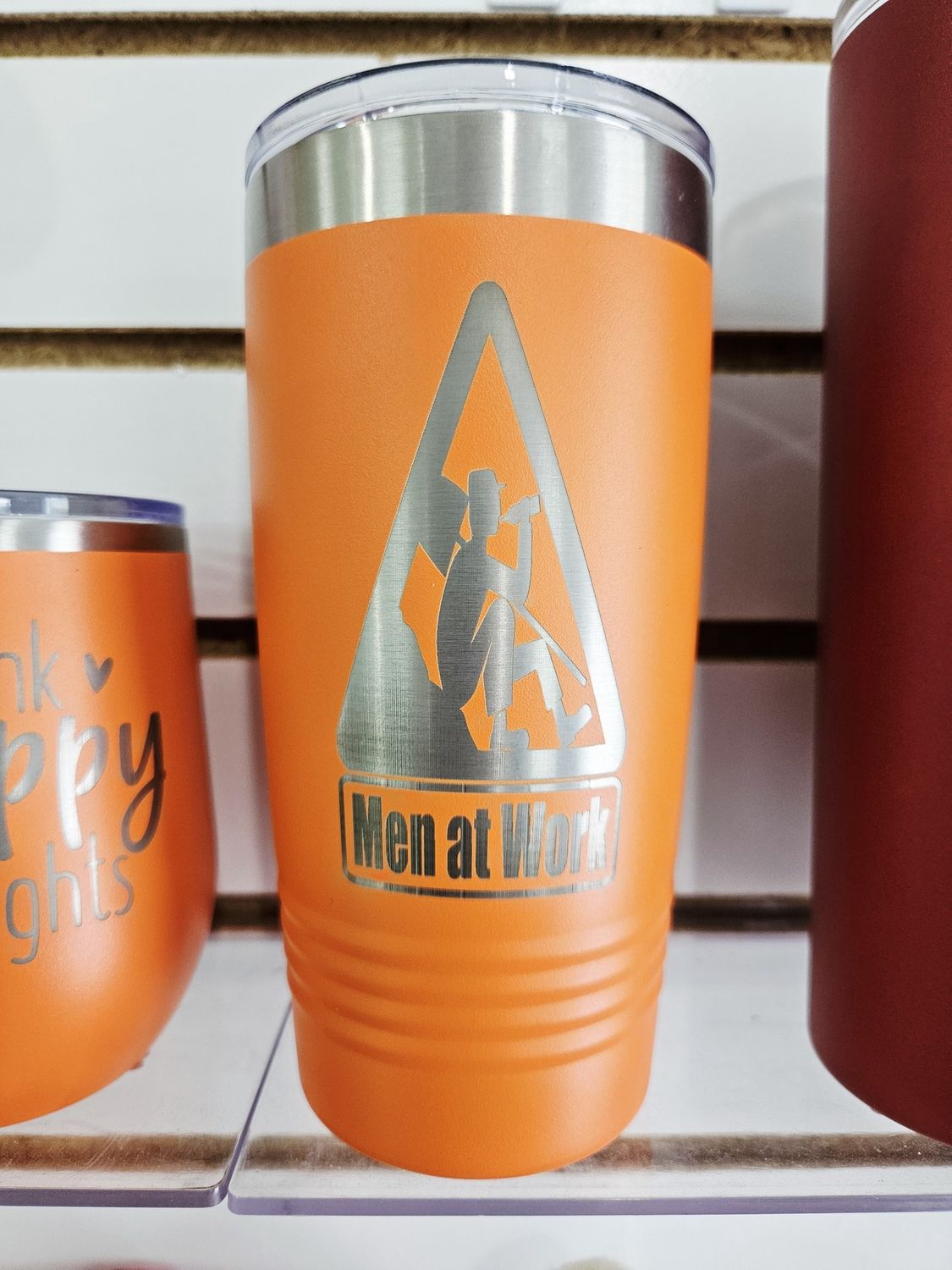 Men at Work Tumbler