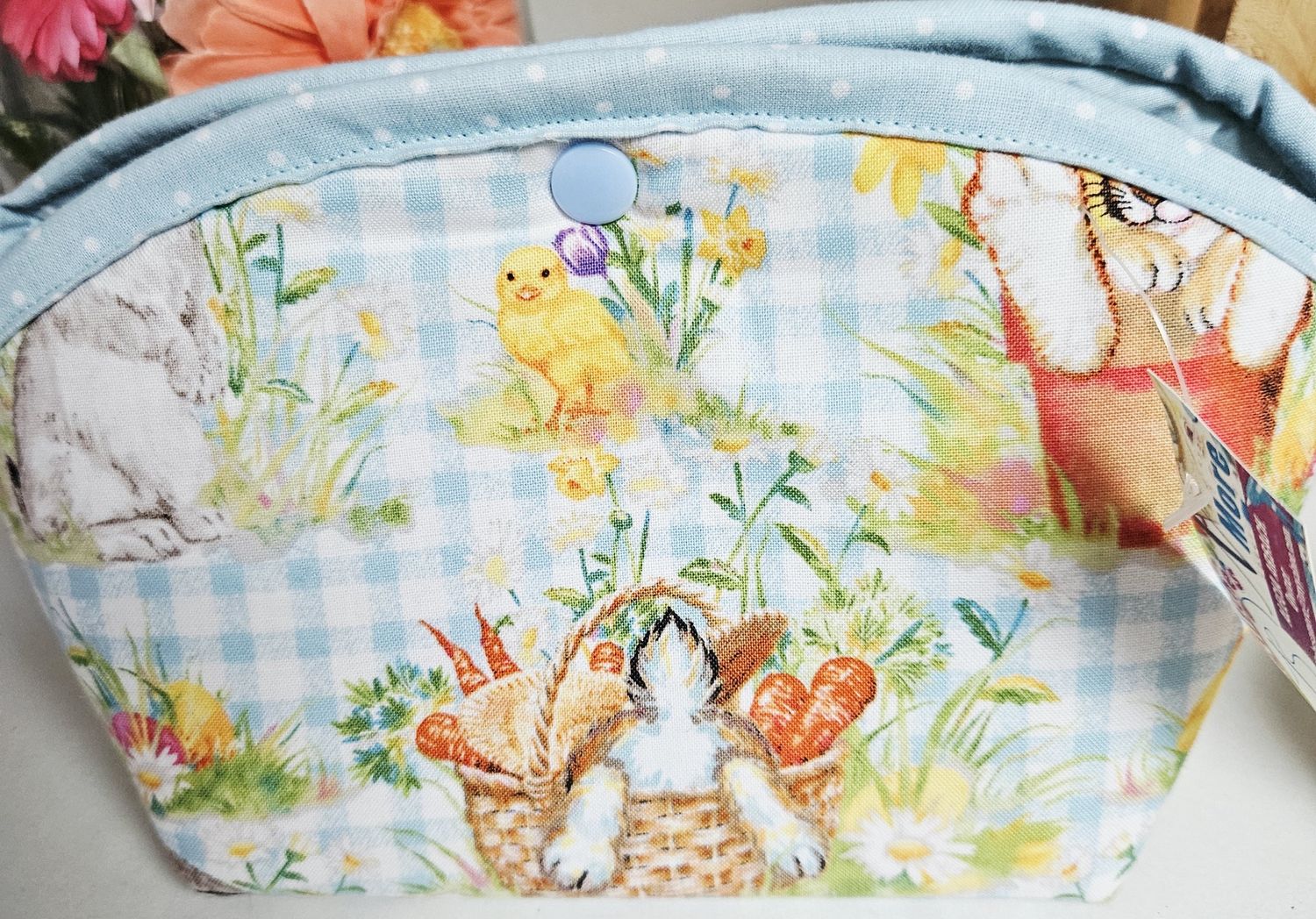 large bunny storage pouch