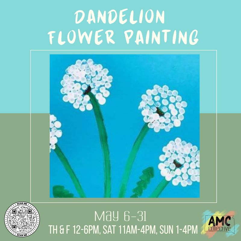 Dandelion Painting Drop-In Craft