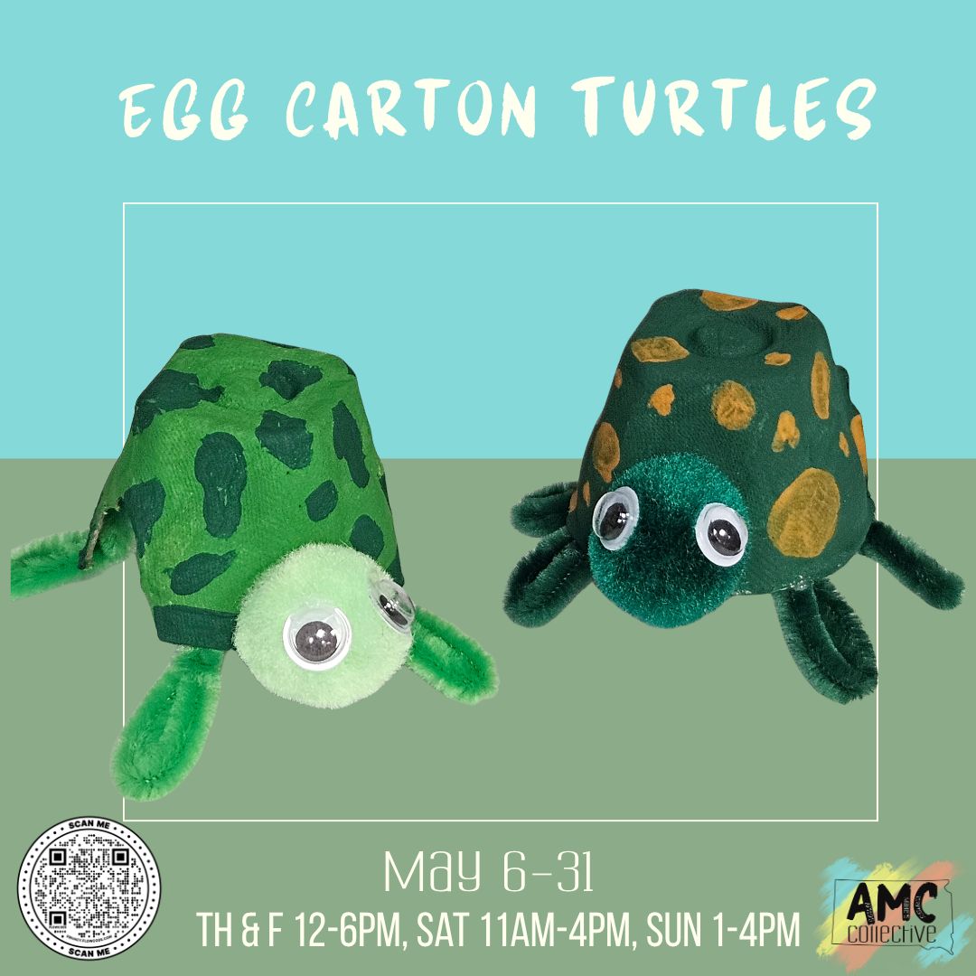 Egg Carton Turtle Drop-In Craft
