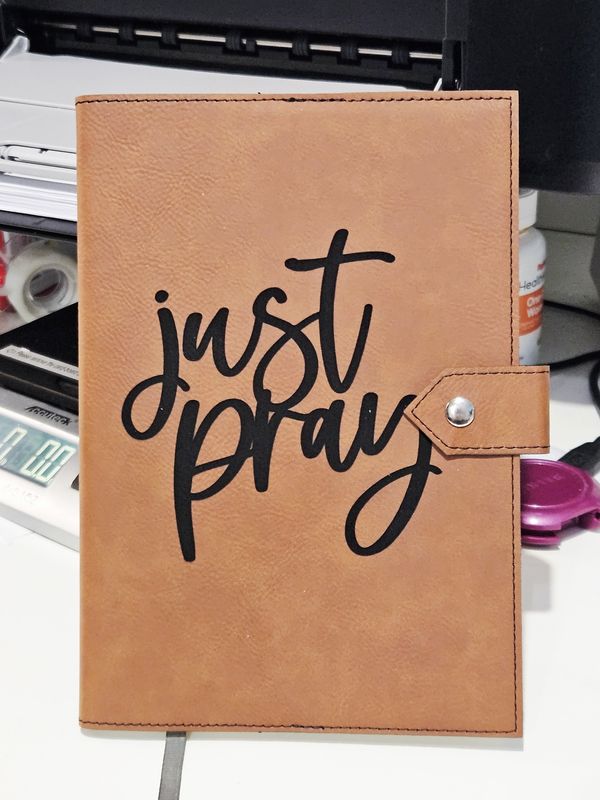 Just pray refillable journal