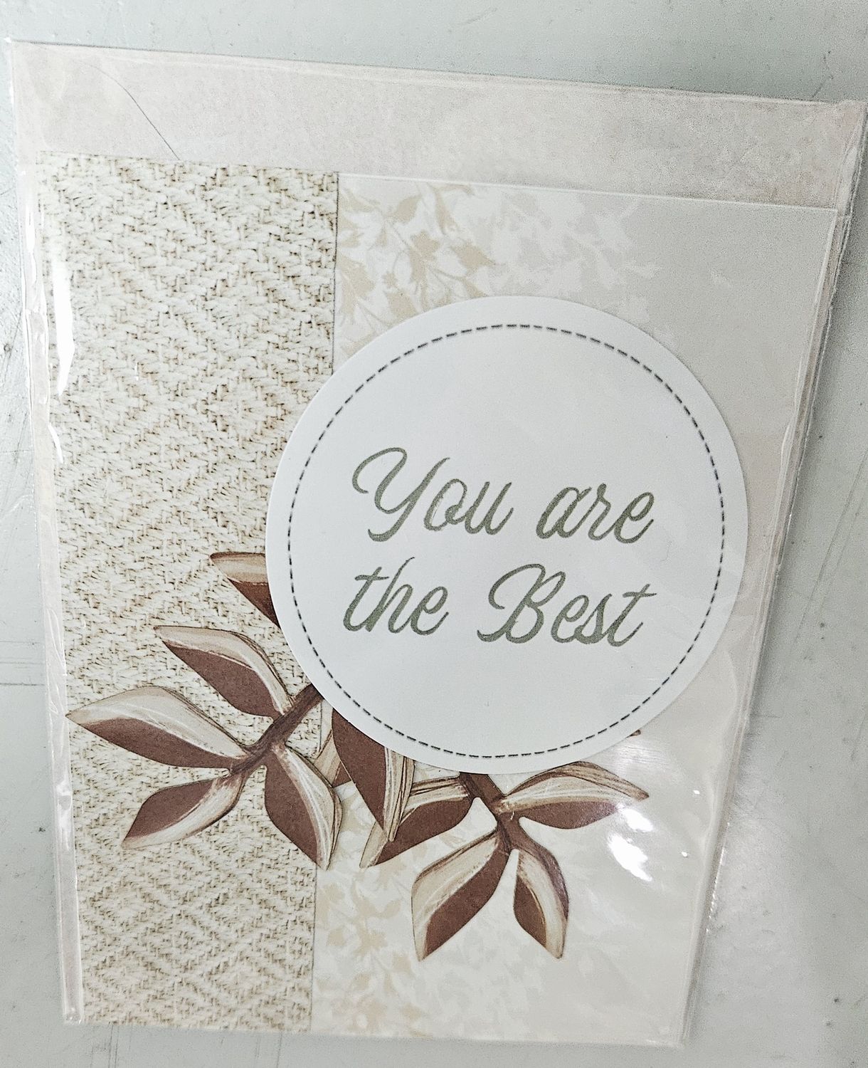 You are the best cm greeting card