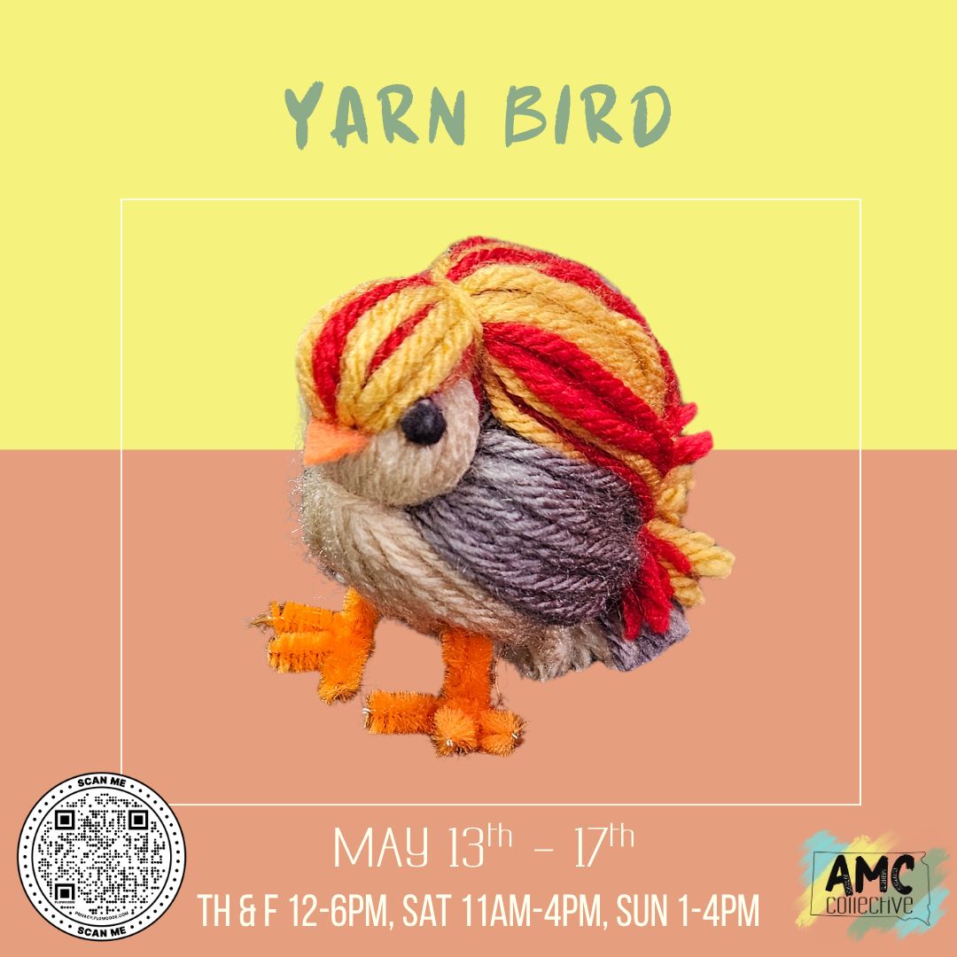 Yarn Bird Drop-In Craft