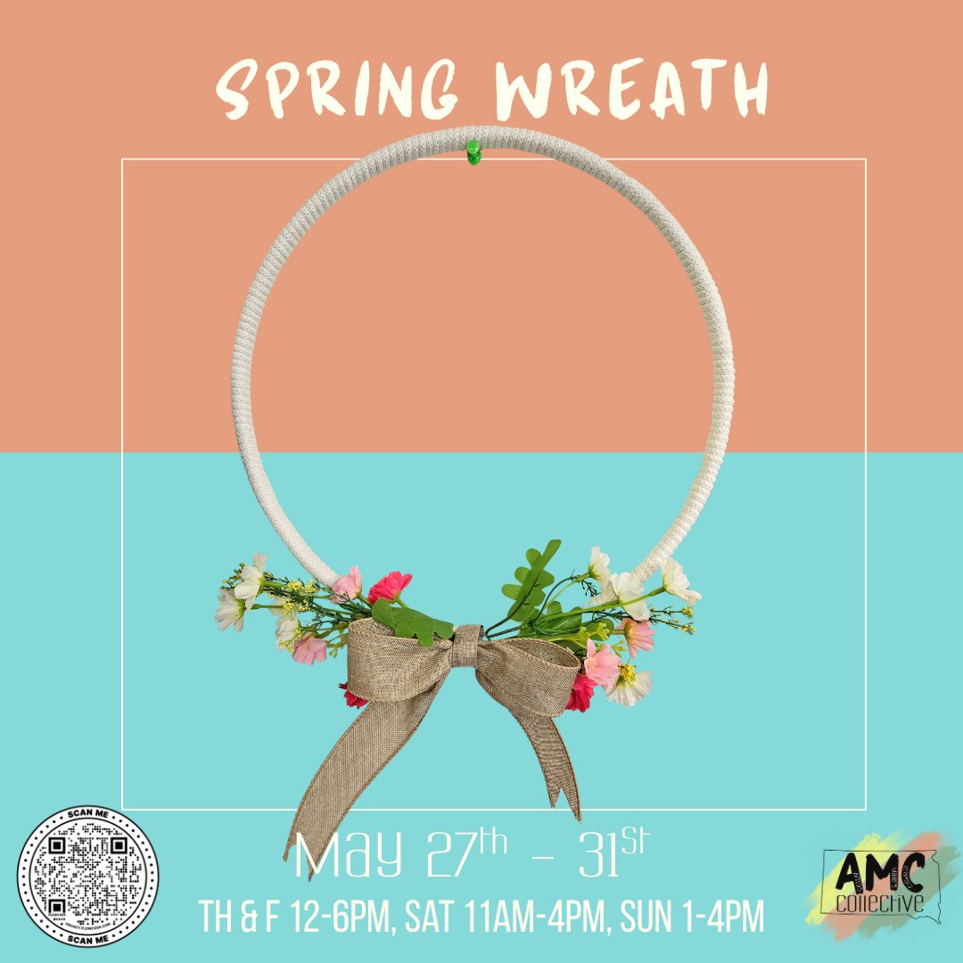 Spring Wreath Drop-In Craft