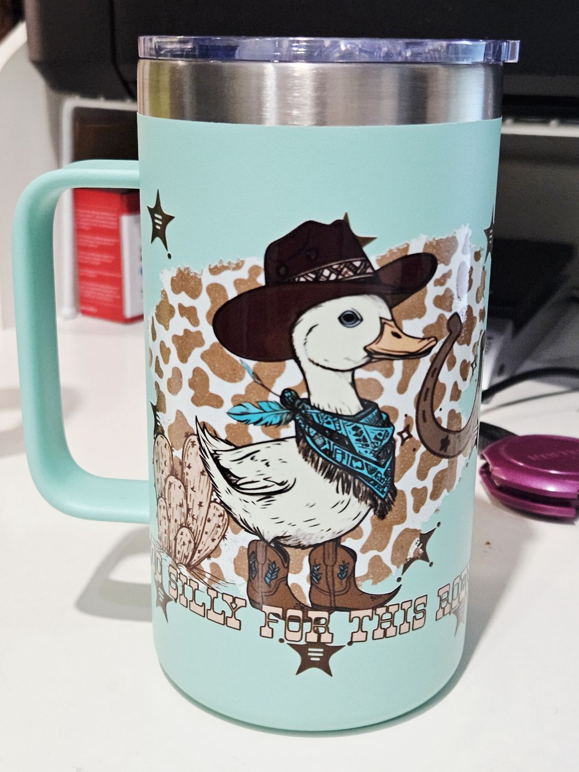 Too silly for this rodeo stainless steel tumbler