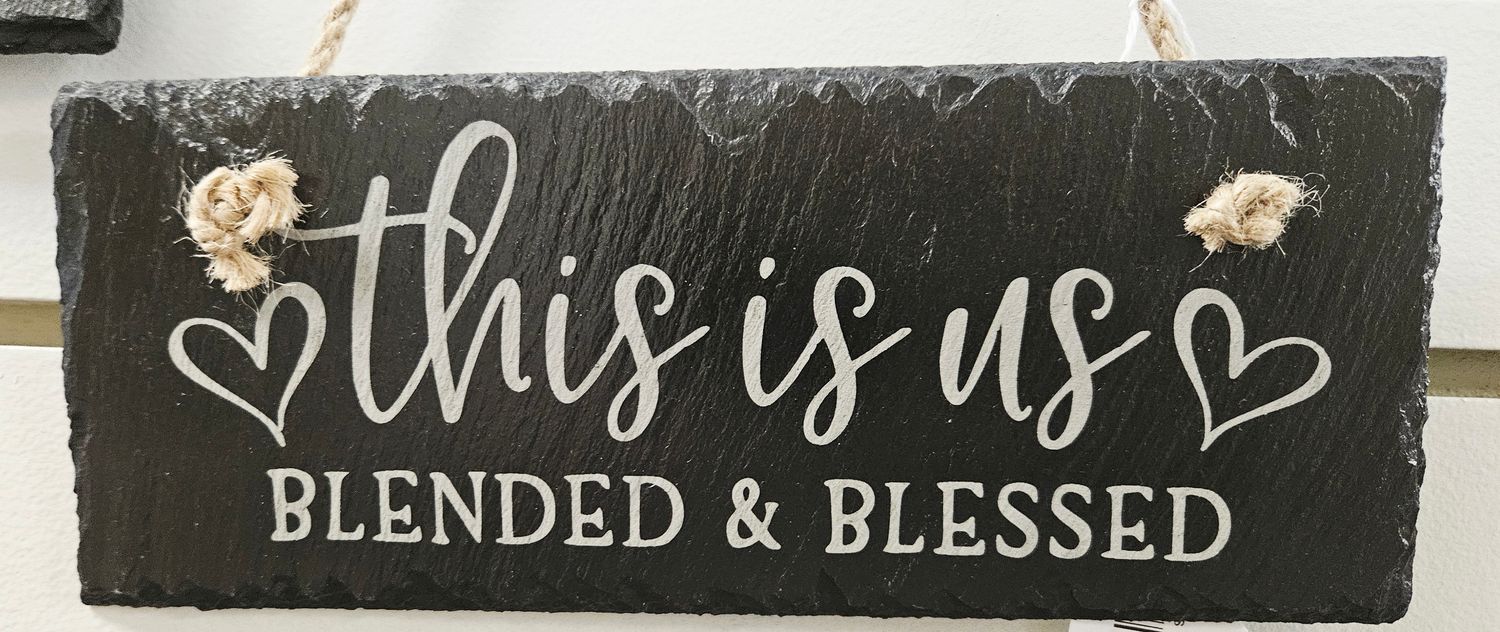 This is us blended slate wall sign