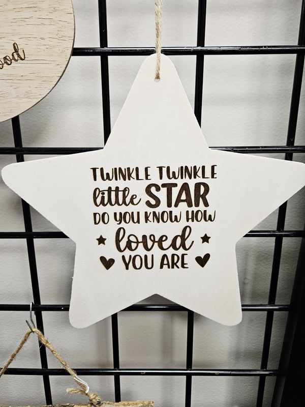 Twinkle twinkle star sign