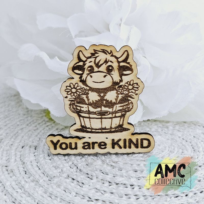 You are kind highland cow magnet