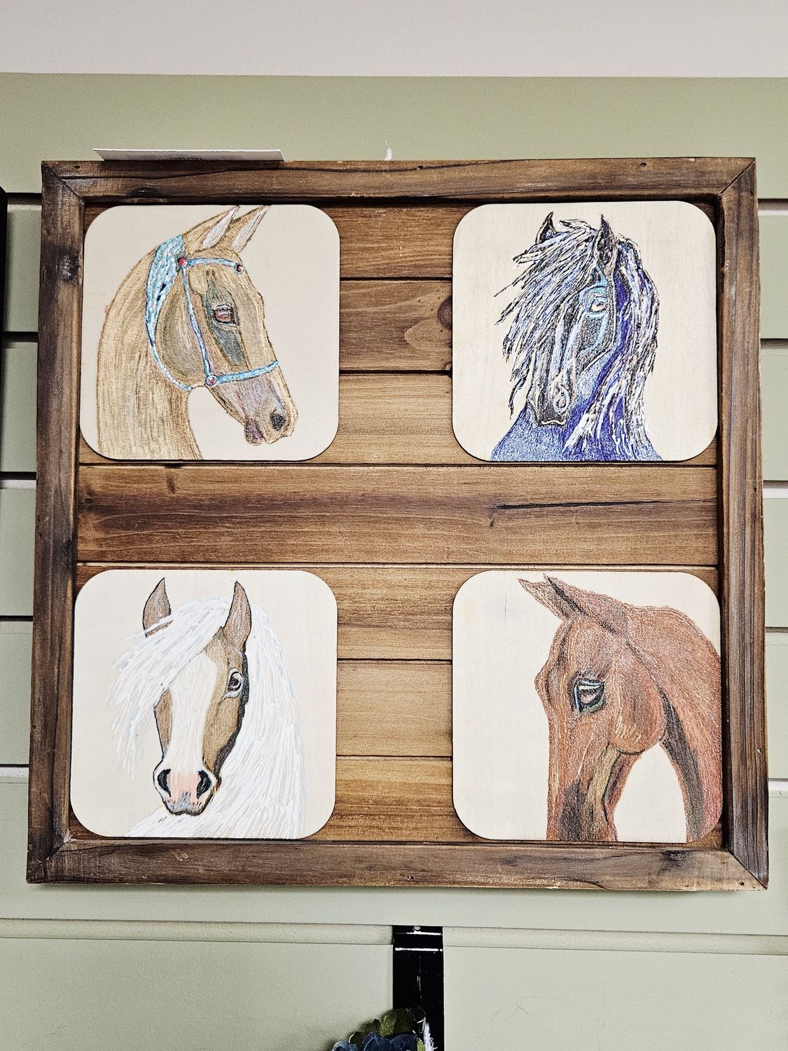 4 Horse painting best in show
