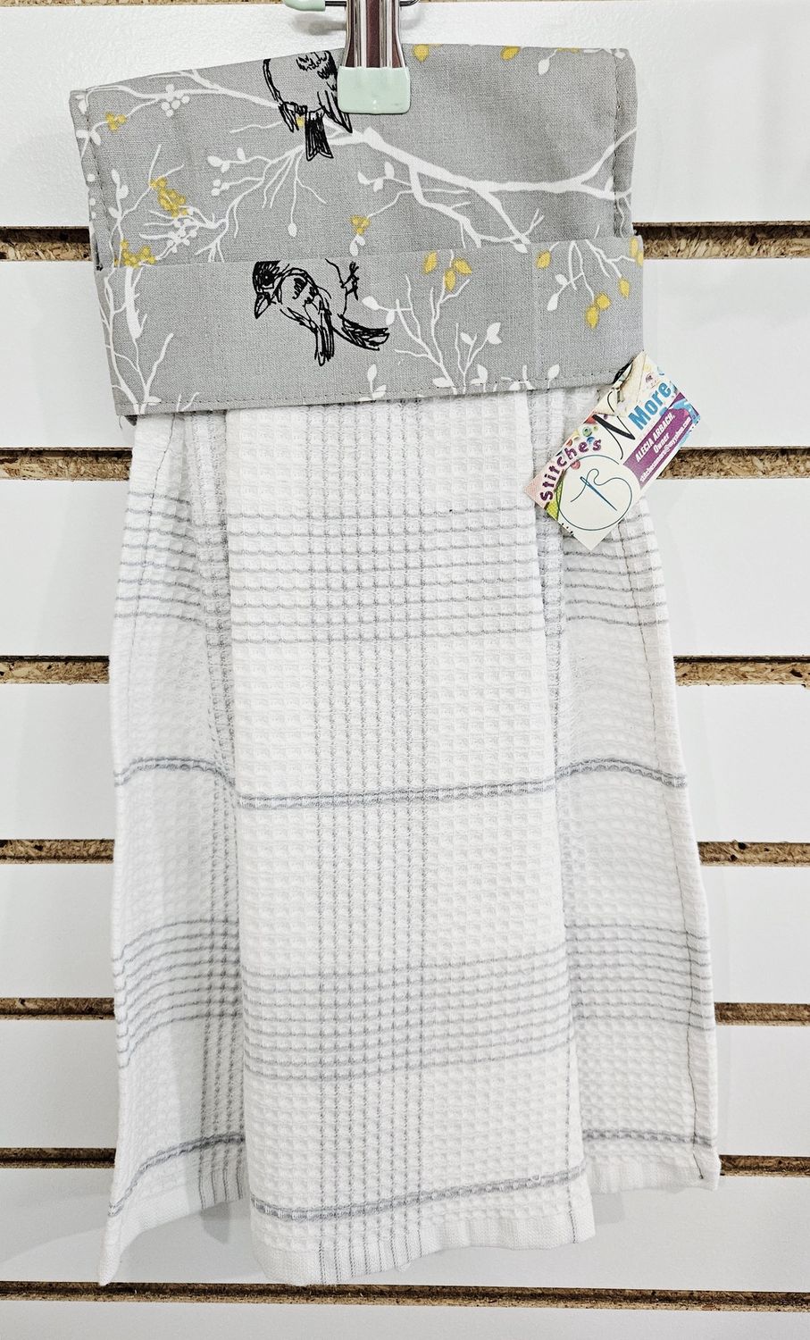 Bird sketch kitchen towel
