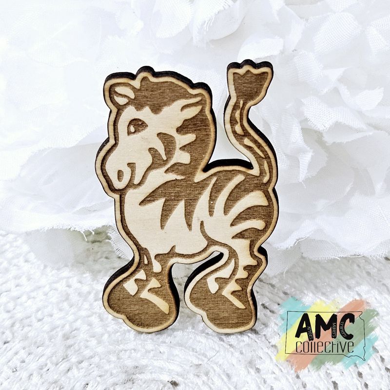 Zebra wood magnet