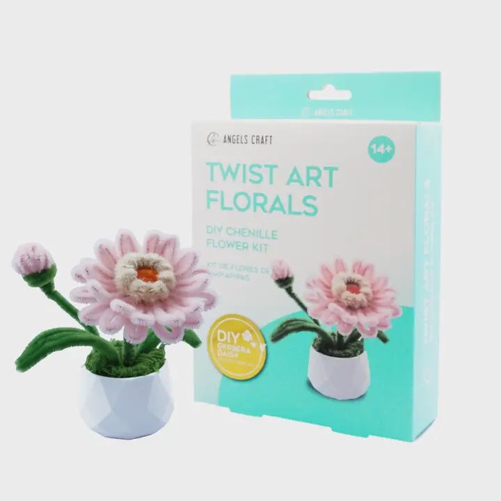 Gerbera Daisy Chenille Stem Flower Kit