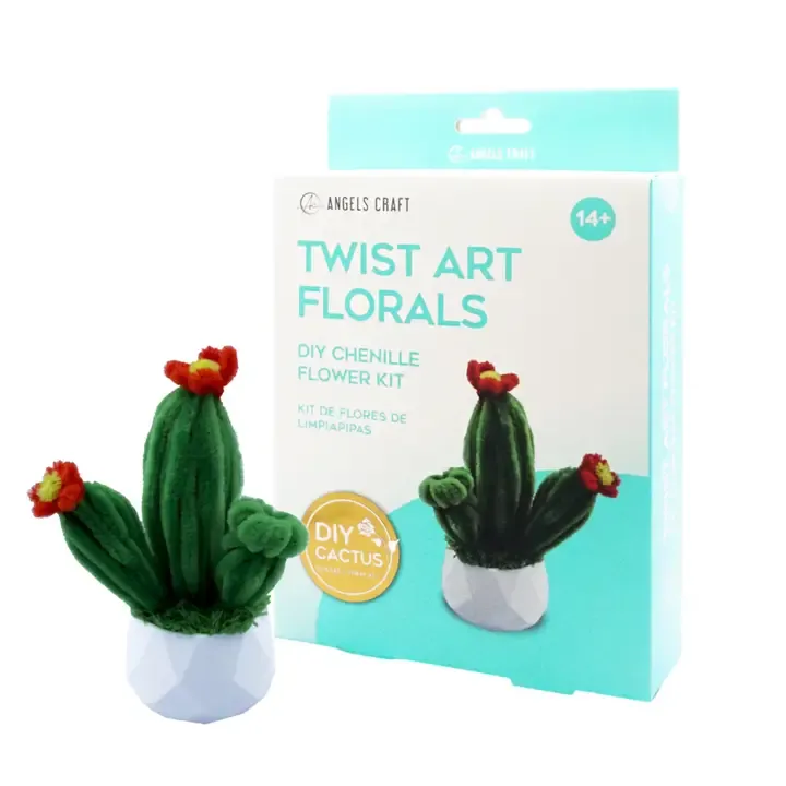 Cactus Chenille Stem Plant Kit