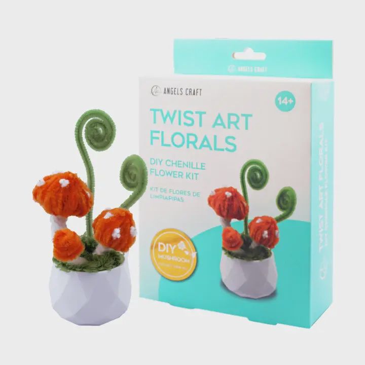 Mushroom Chenille Stem Plant Kit
