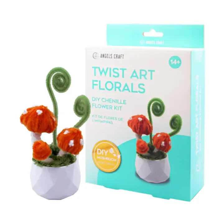 Mushroom Chenille Stem Plant Kit
