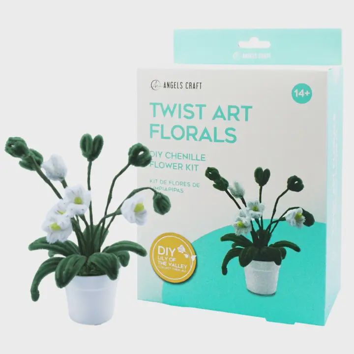 Lily of the Valley Chenille Stem Flower Kit