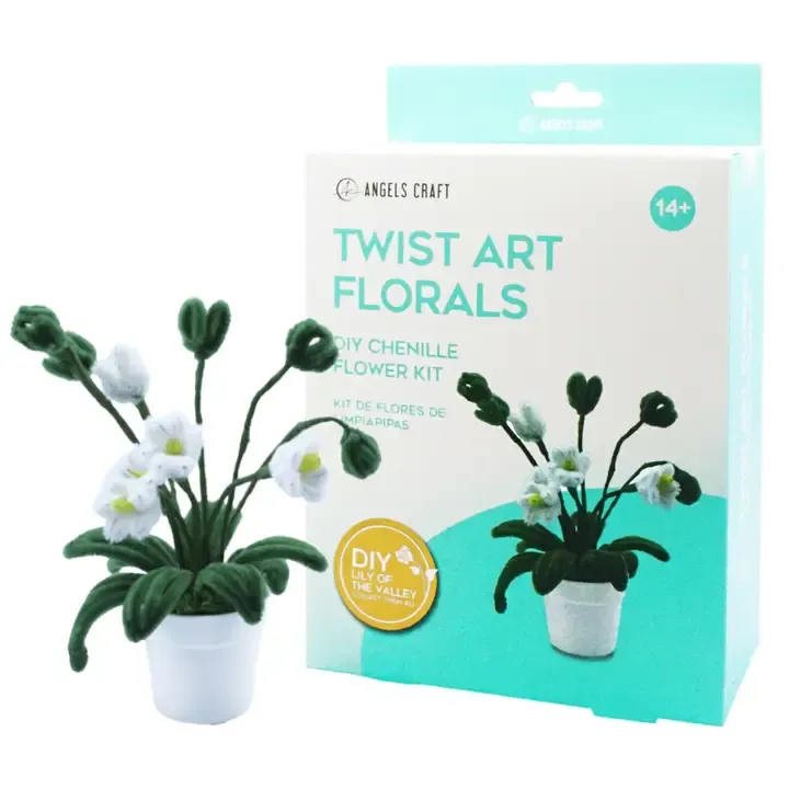 Lily of the Valley Chenille Stem Flower Kit