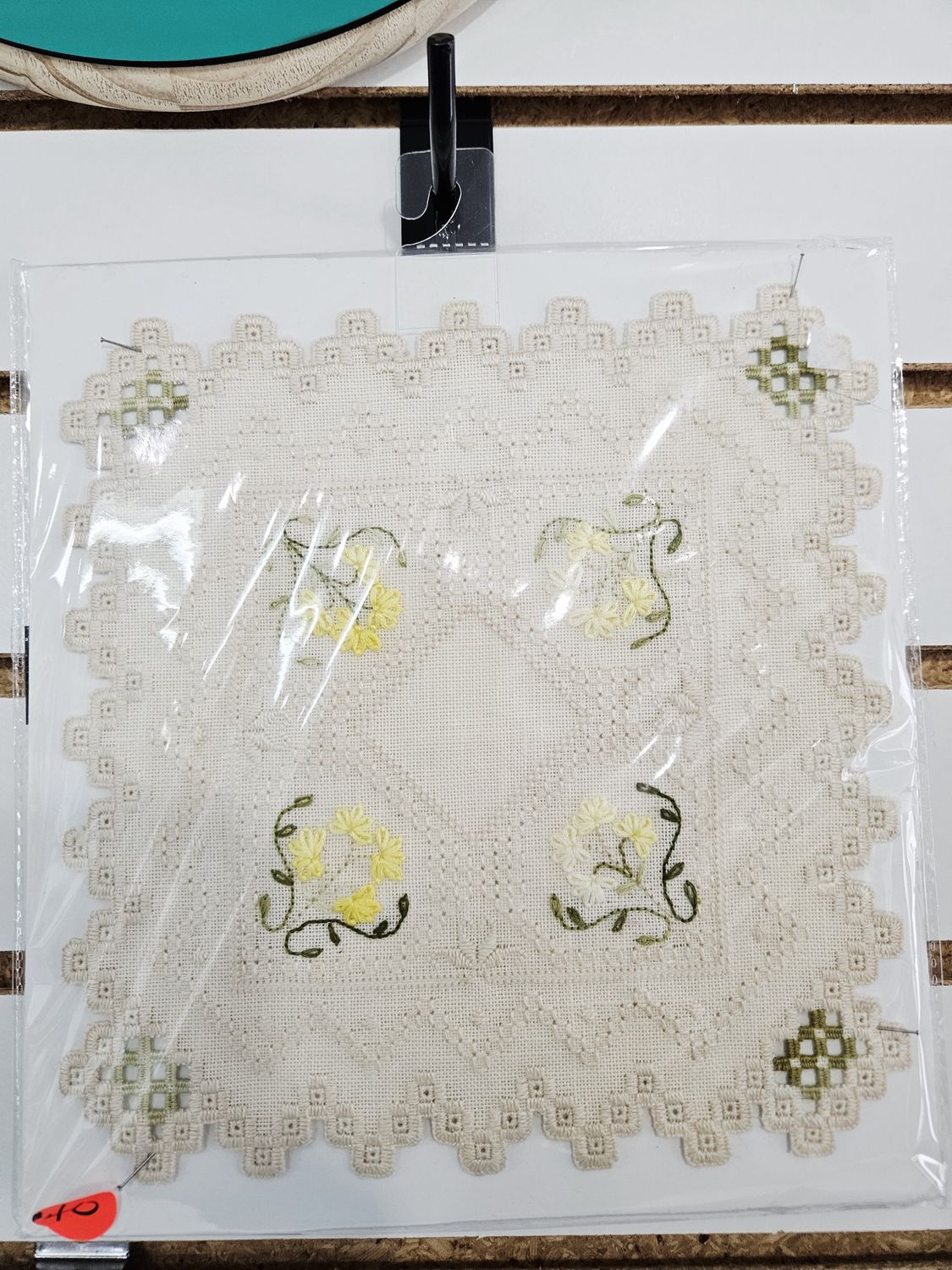 Floral Hardanger Doily