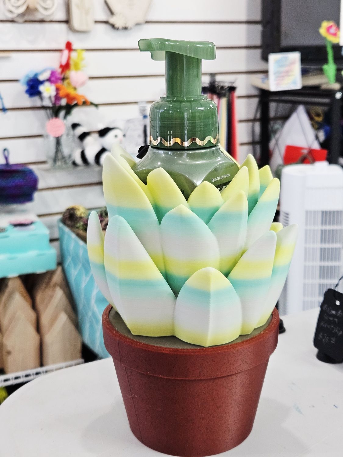 Succulent Soap Holder - 3D Printed