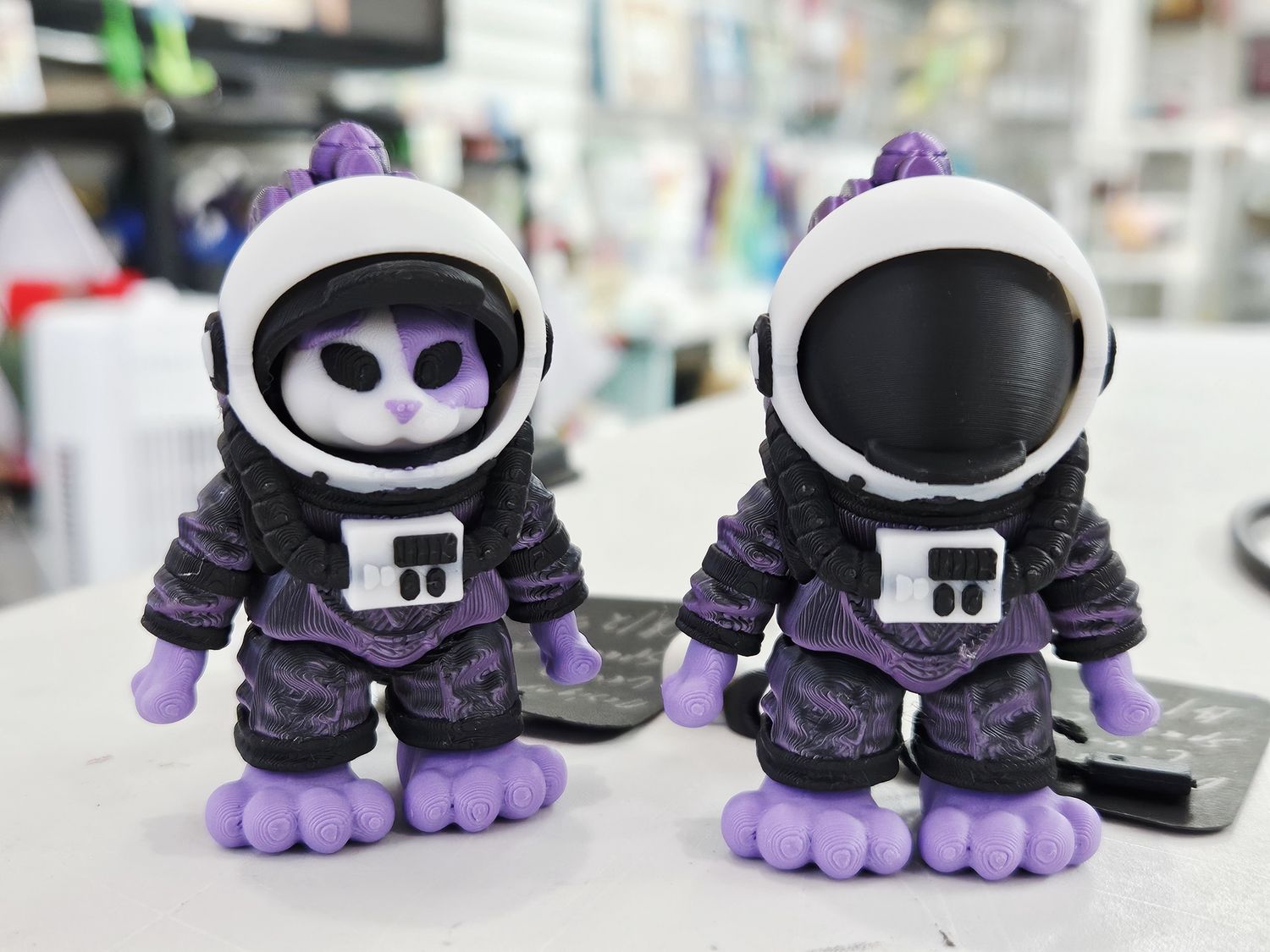 Space Cat - 3D Printed