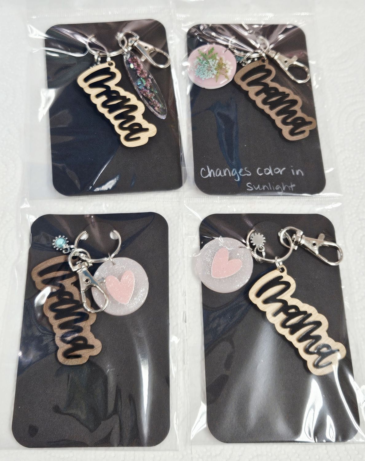 Mama Resin Keychain