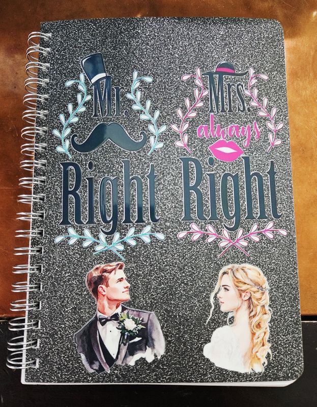 Mr &amp; Mrs Always Right Notebook