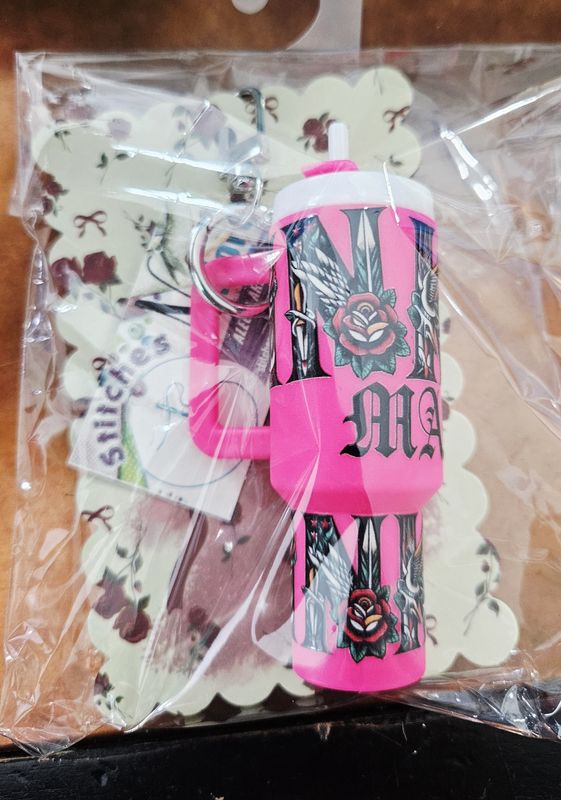 Tumbler Keychain Inked Mama