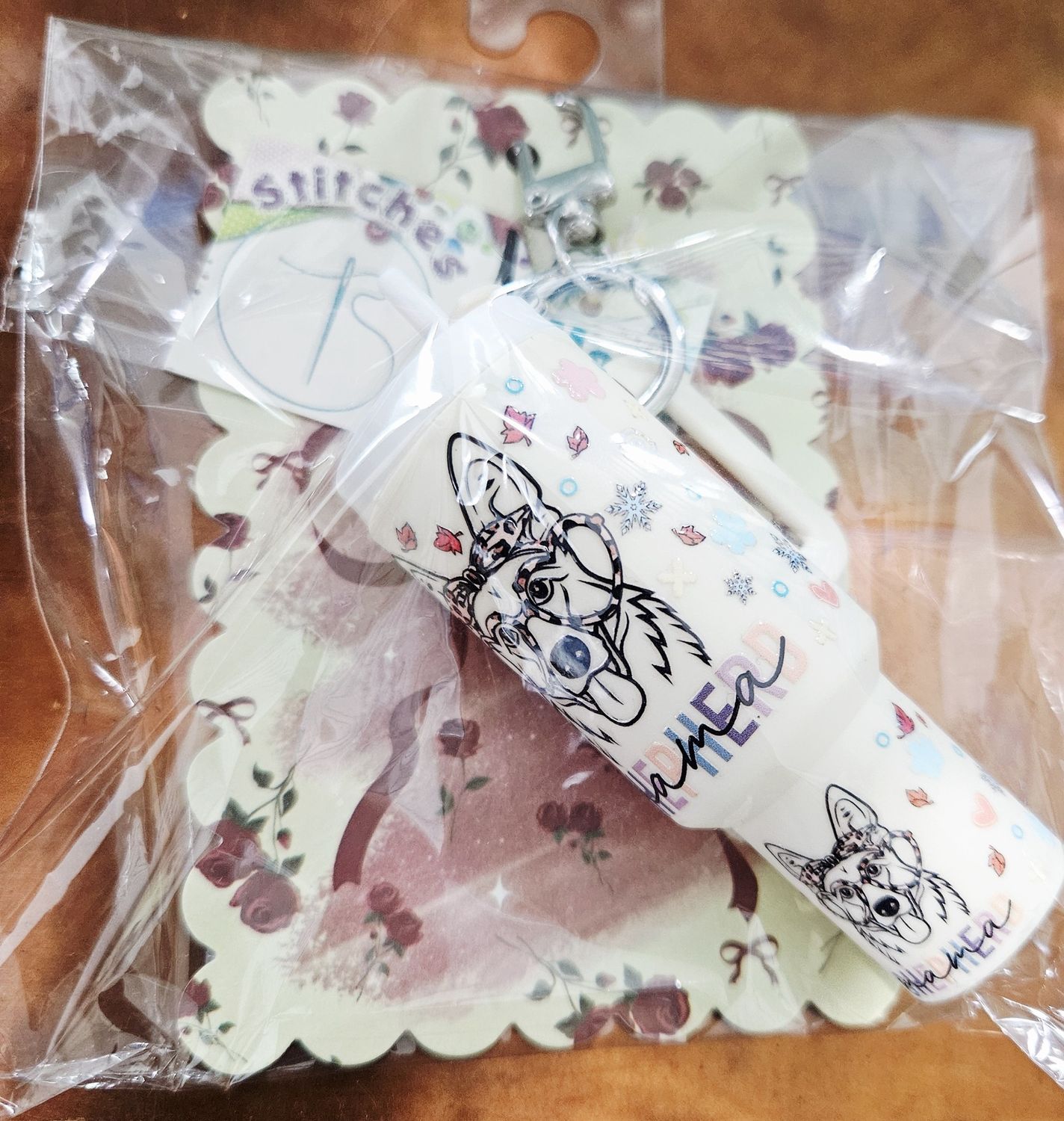 Tumbler Keychain Shepherd Mama
