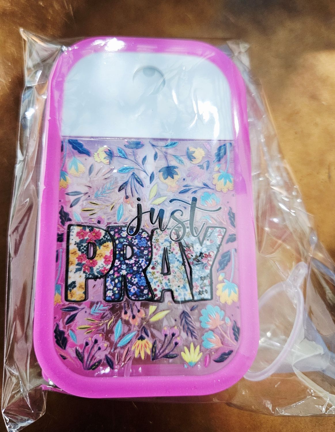 Refillable Sanitizer Bottle Pink 