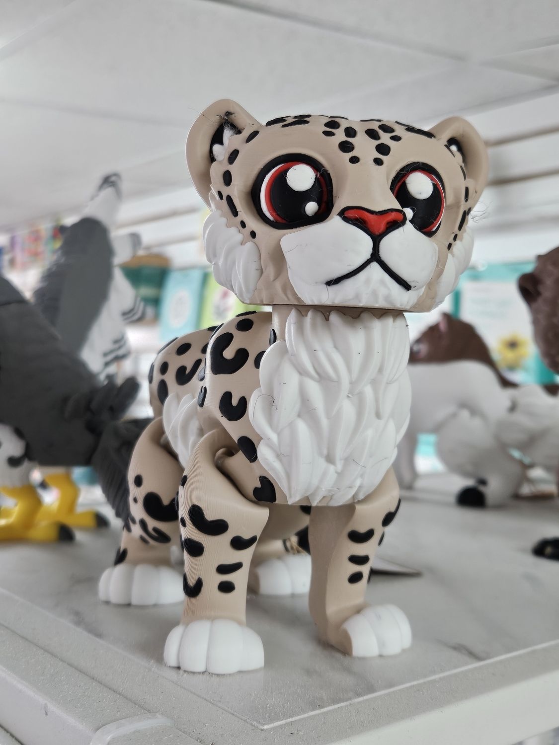Snow Leopard Tan large