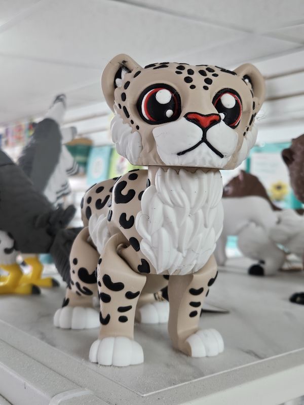 Snow Leopard Tan large