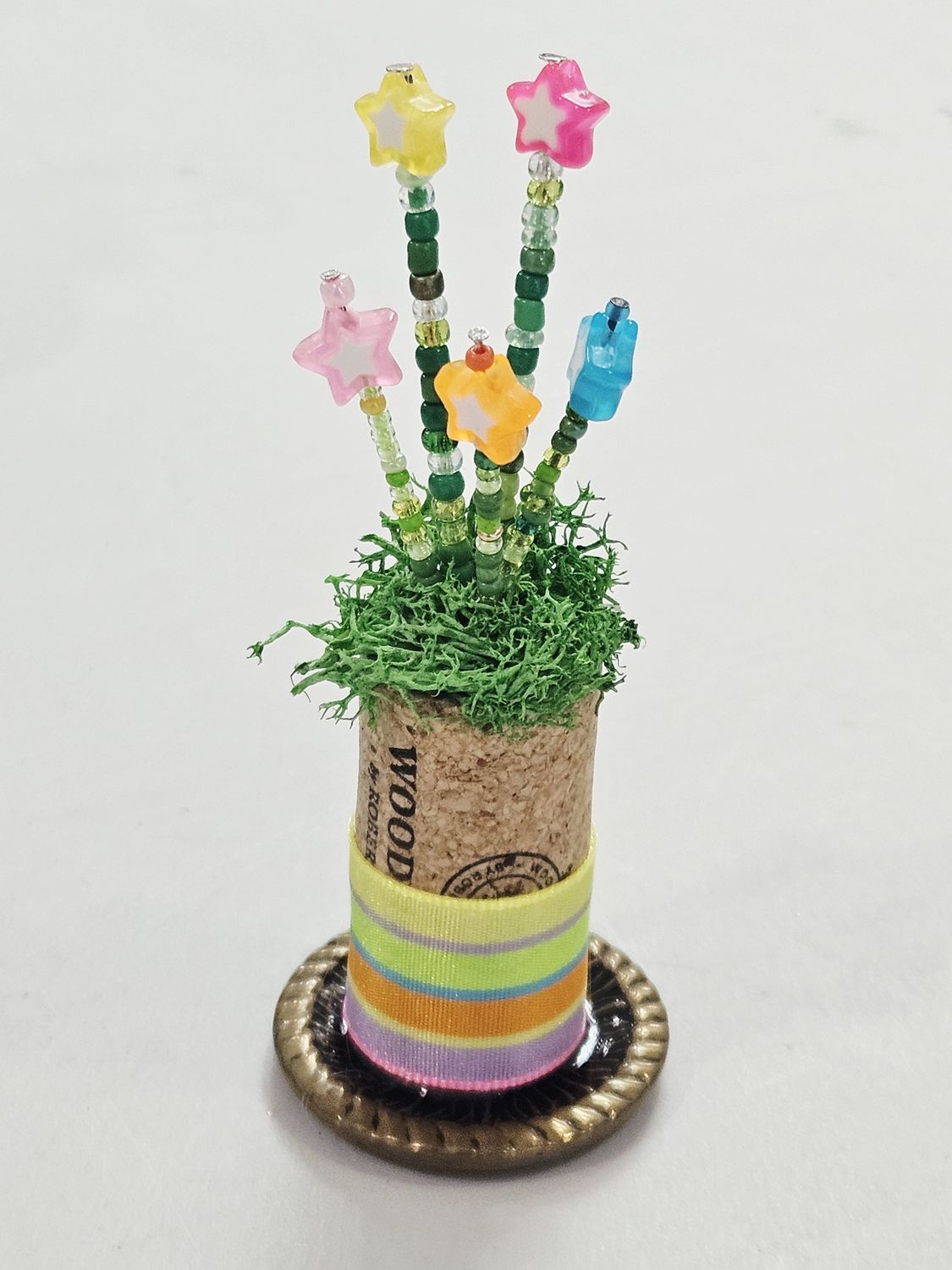 Bright Stars Beaded Plant in Cork