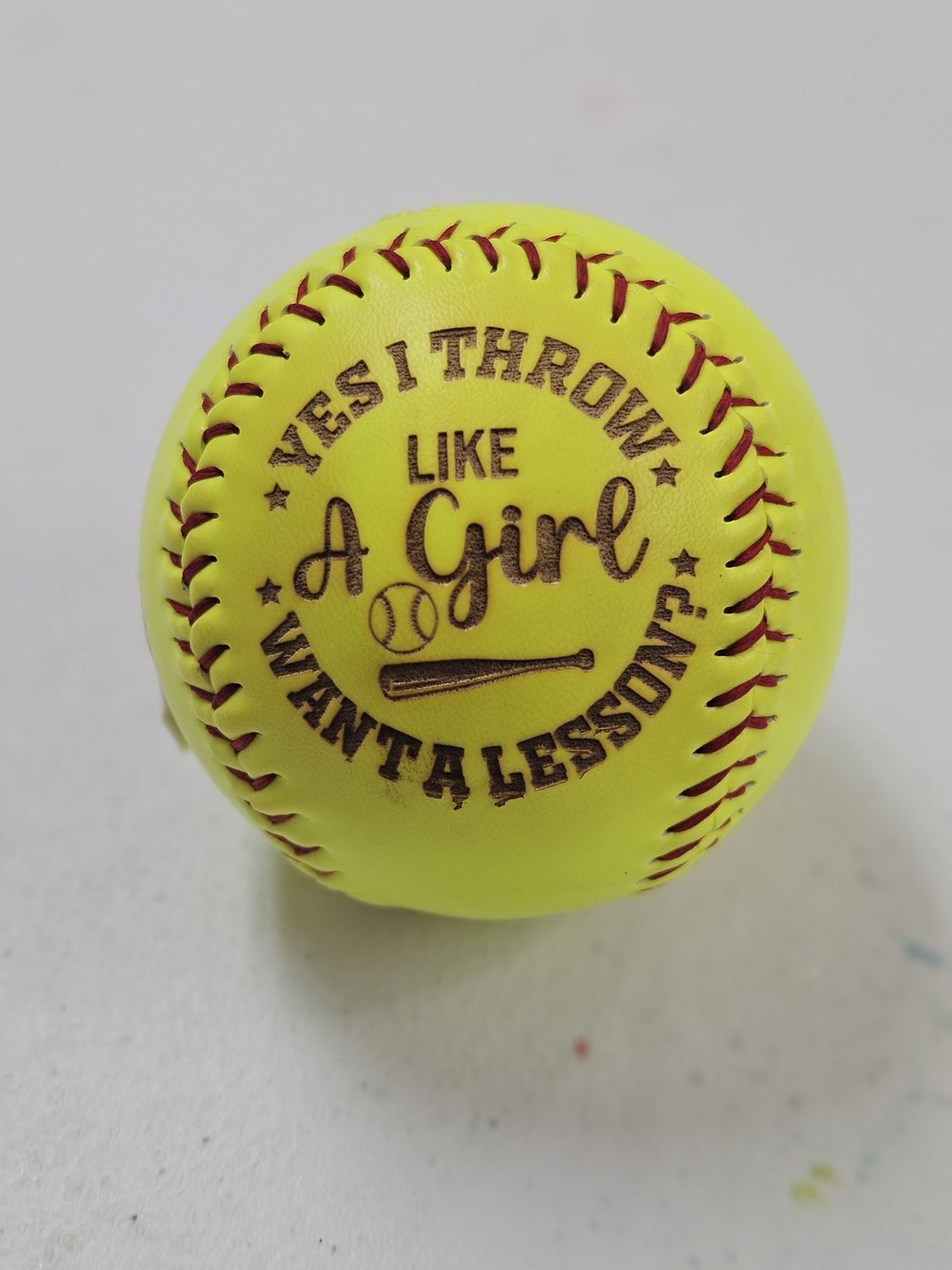 Throw Like A Girl Softball
