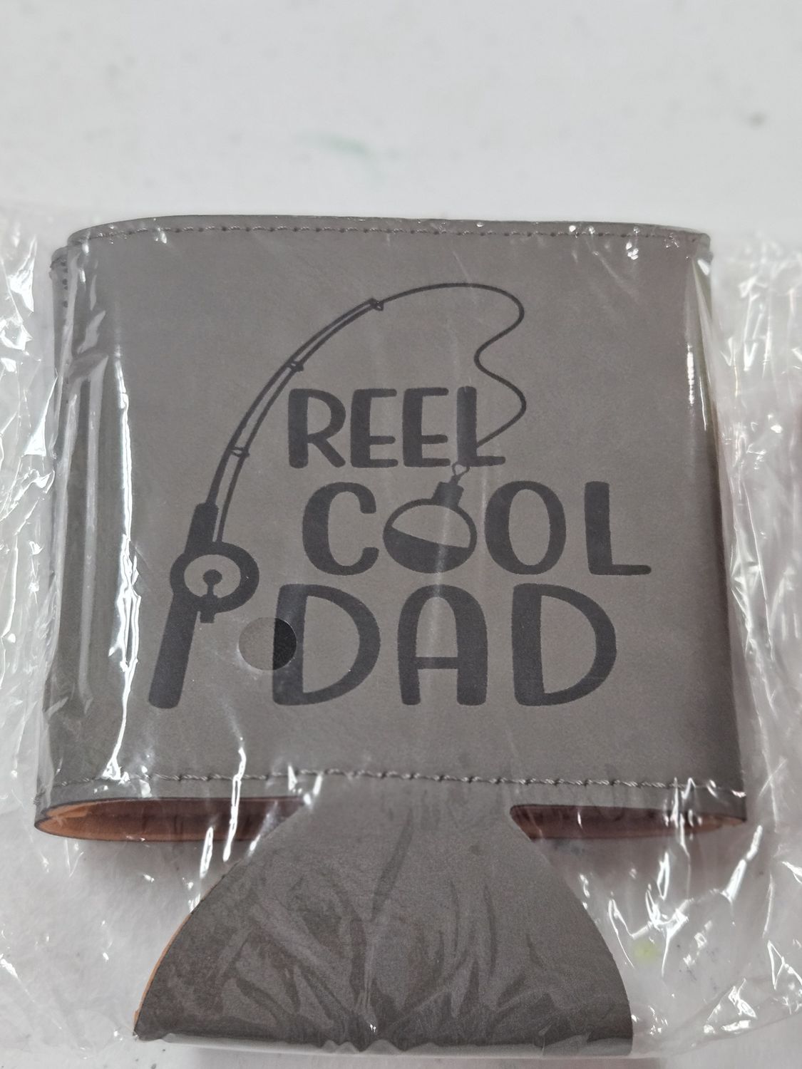 Reel Cool Dad Grey Beverage Holder