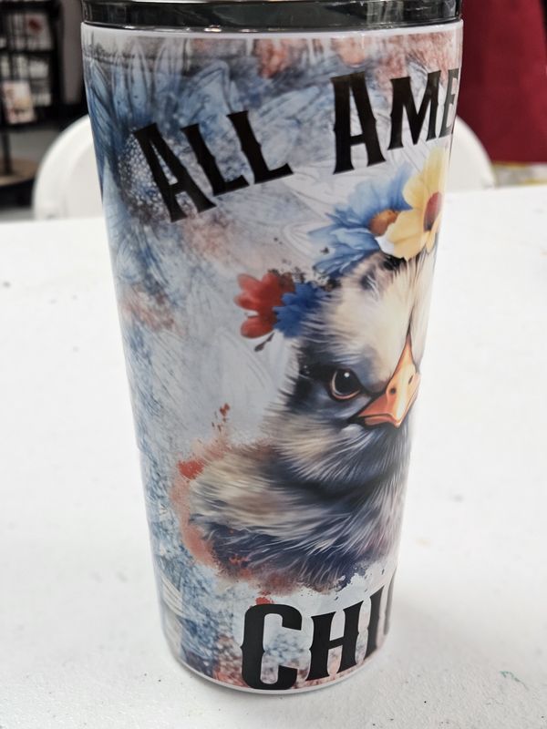 All American Chick Tumbler