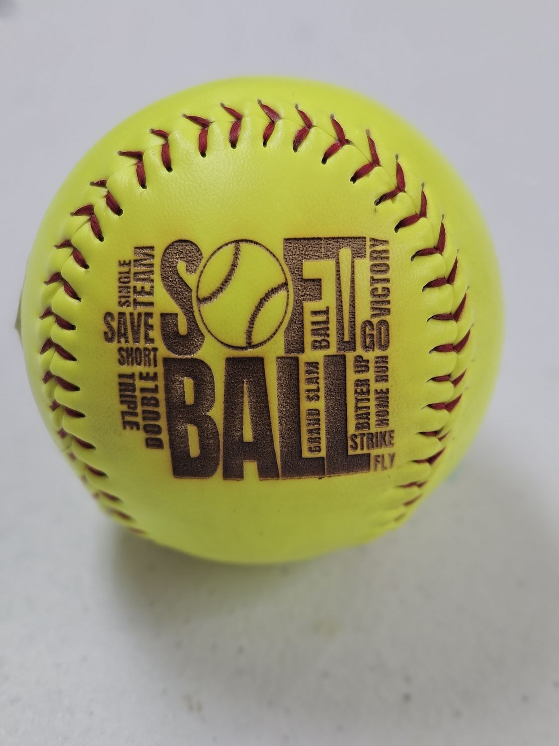 Softball w/words