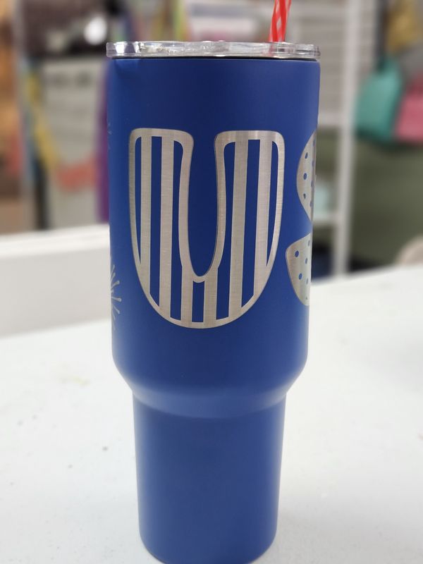 Blue USA Tumbler