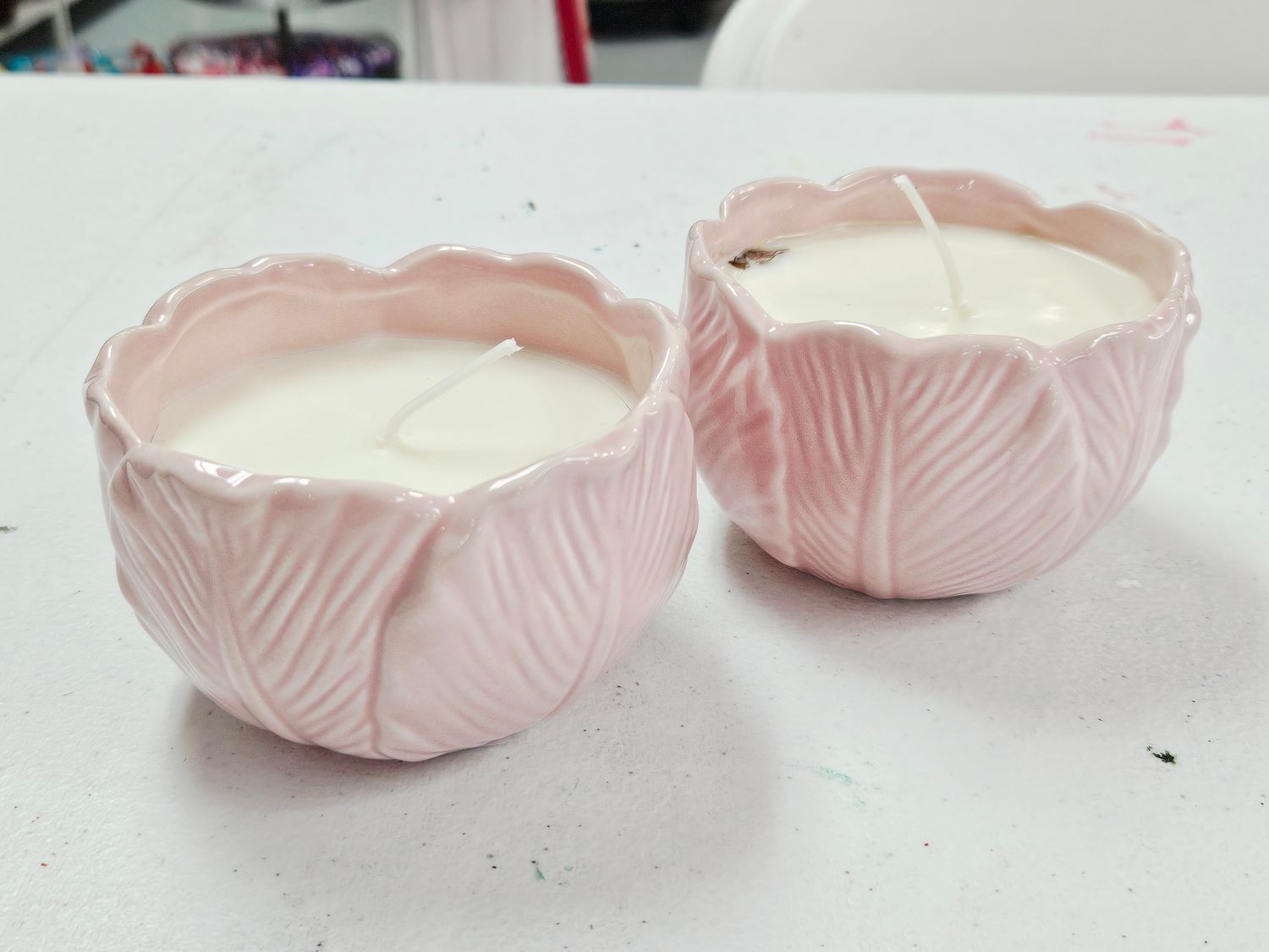 Pink Bloom Flower Grapefruit/Bergamol Candle