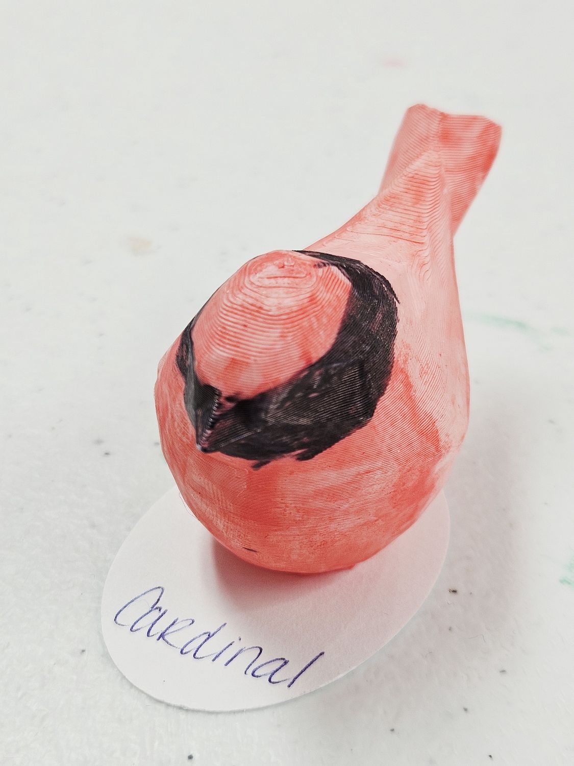 Cardinal Bird - 3D Printed