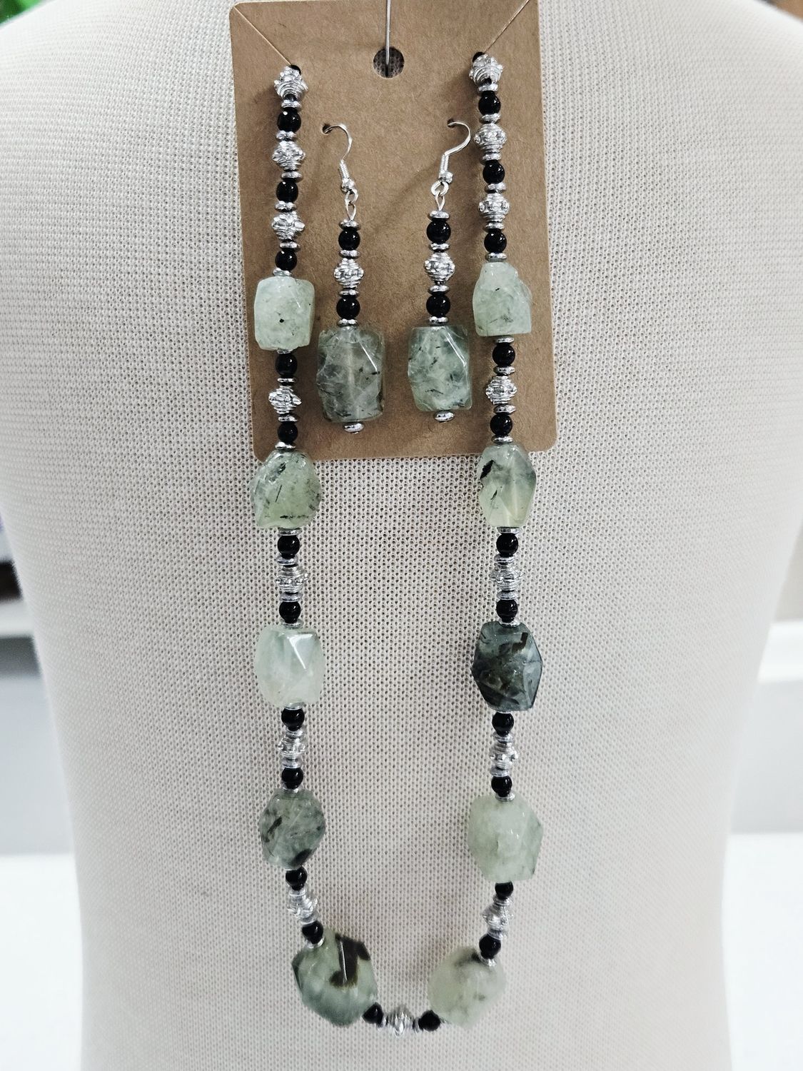 Chakra Quartz Beaded Necklace