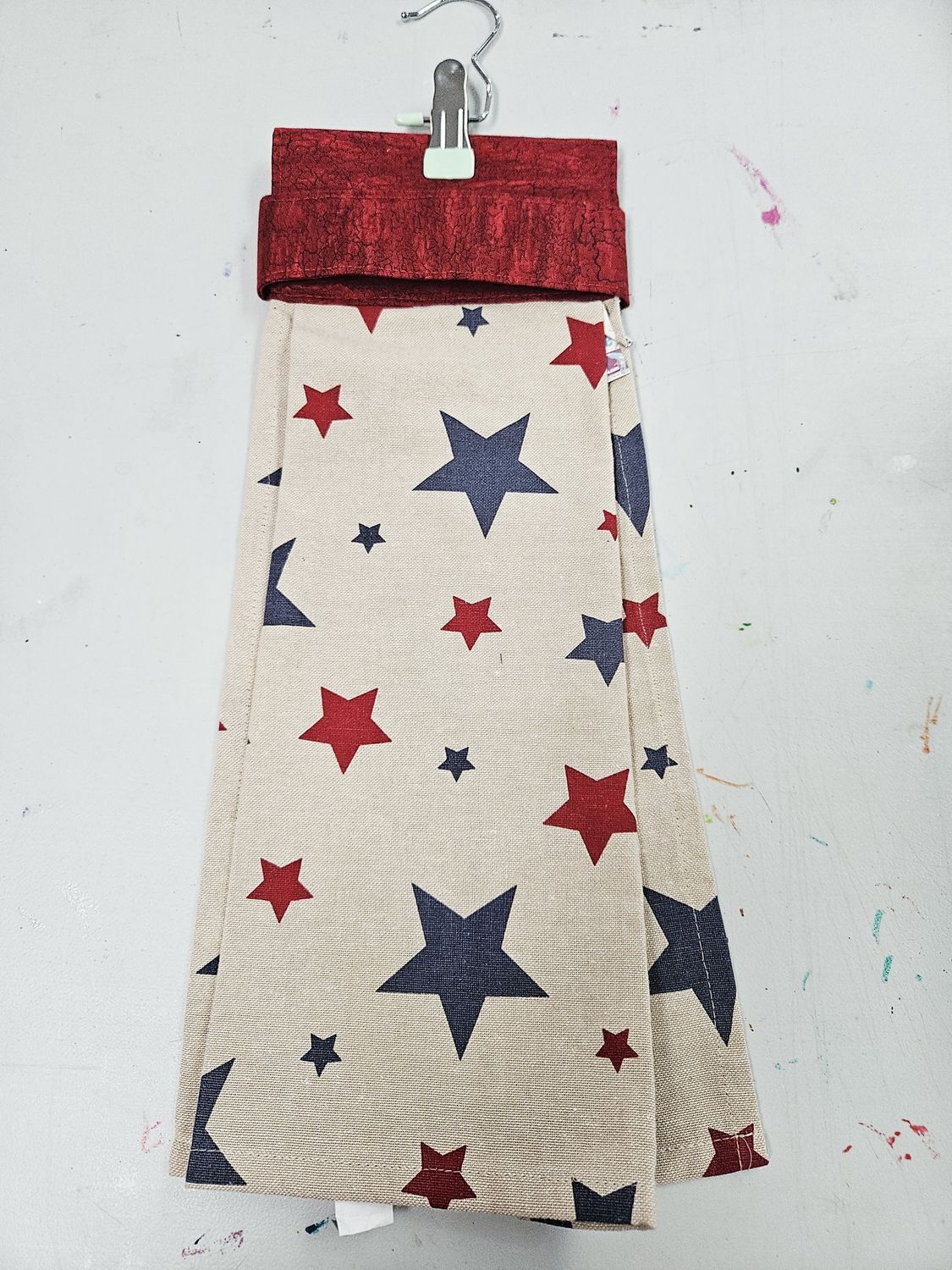 Red/Star Brown Towel Kitchen Towel