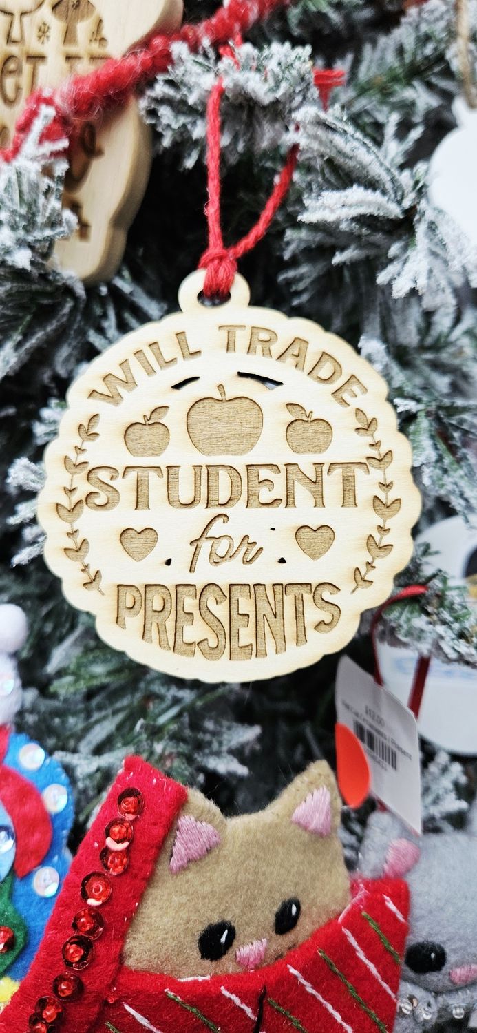 Will Trade Students Ornament