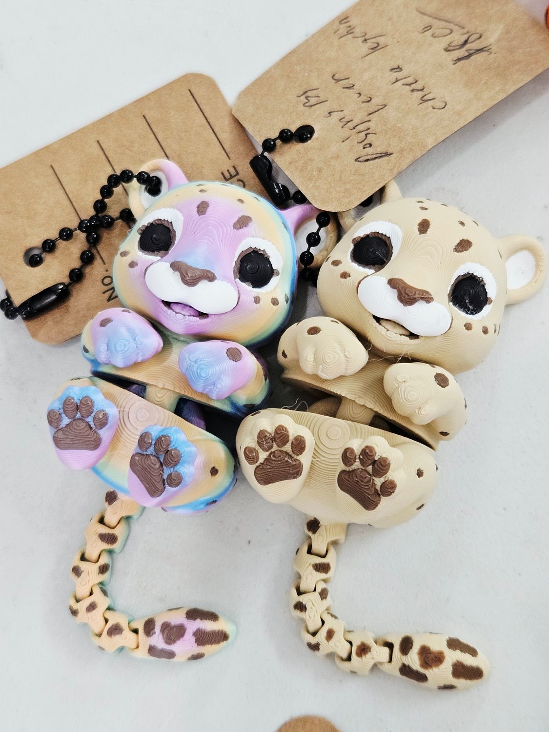 Cheetah Keychain