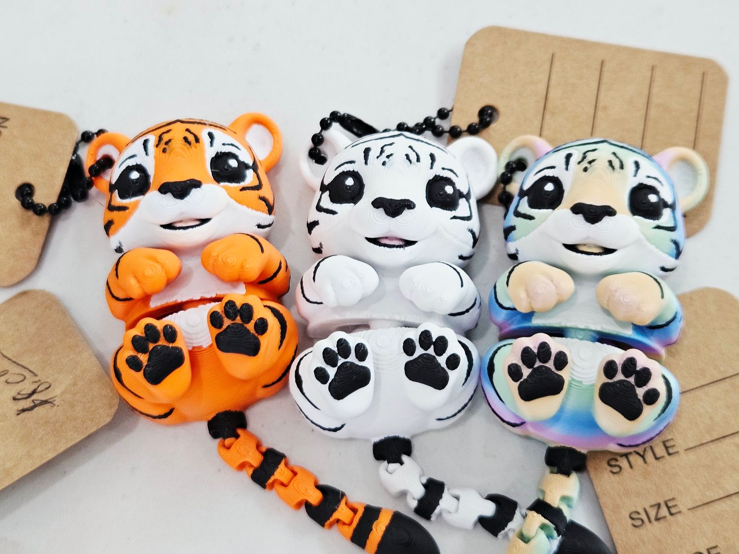 Tiger Keychain