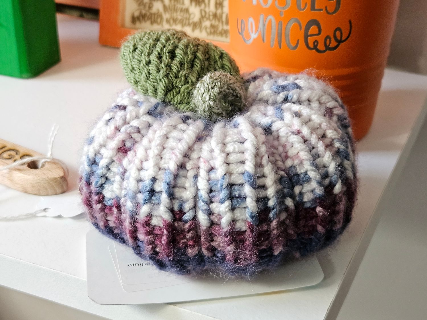 Pumpkin Multi Purple Medium