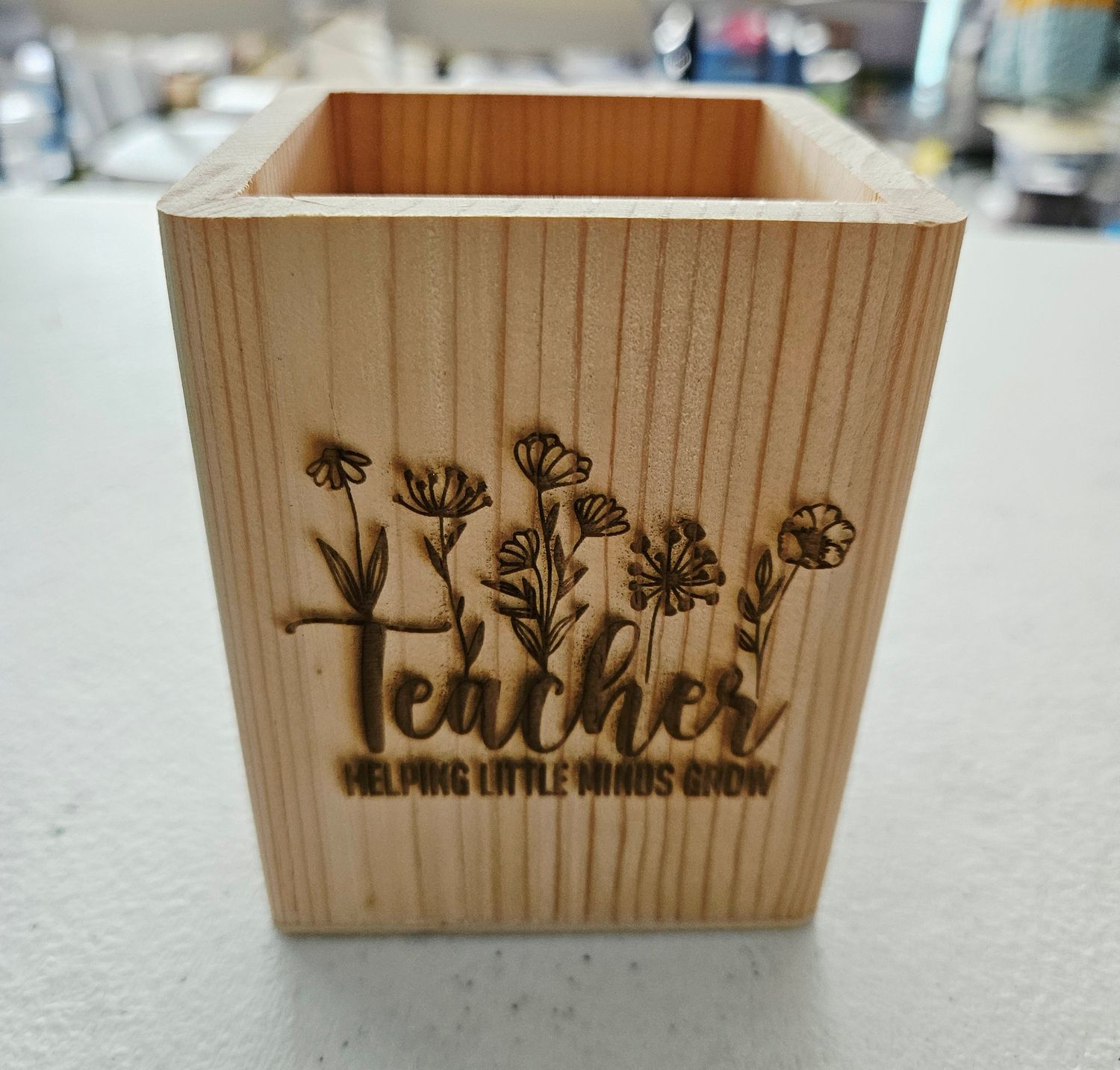 Teacher Pencil Holder #teacherlife