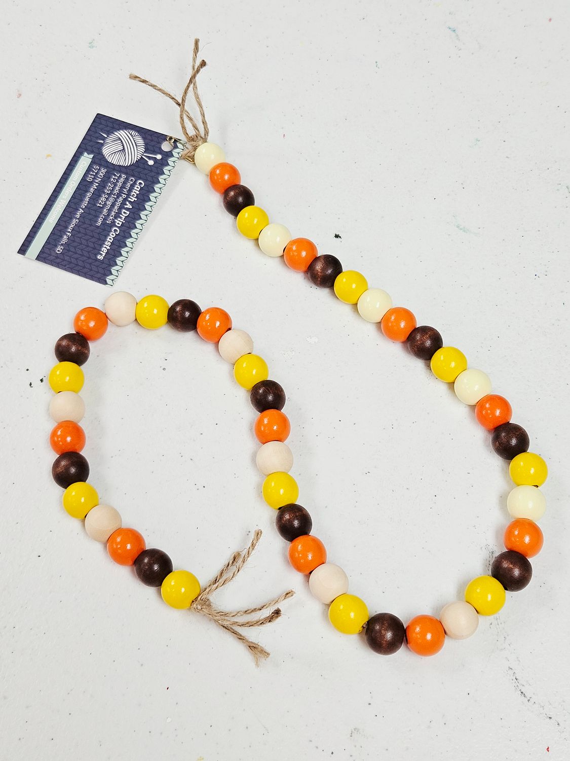 Fall Beaded String Décor