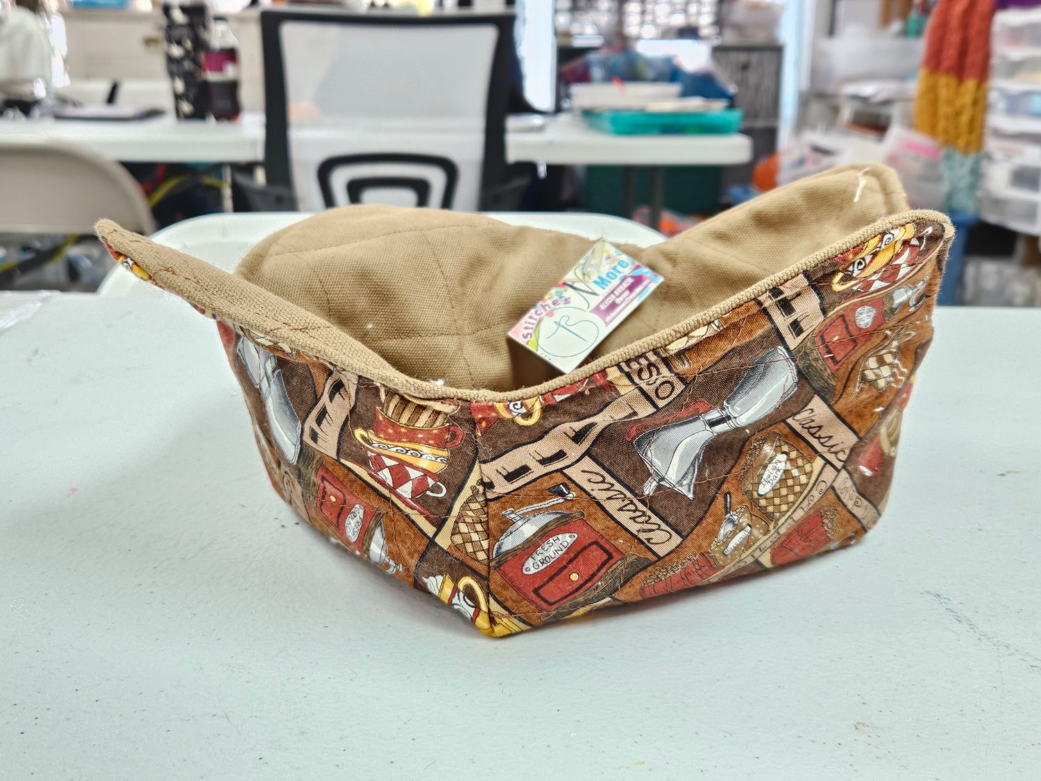 Bowl Holder 10" Coffee/Espresso