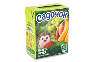 Napój wieloowocowy z miąższem Sadoczok 200 ml